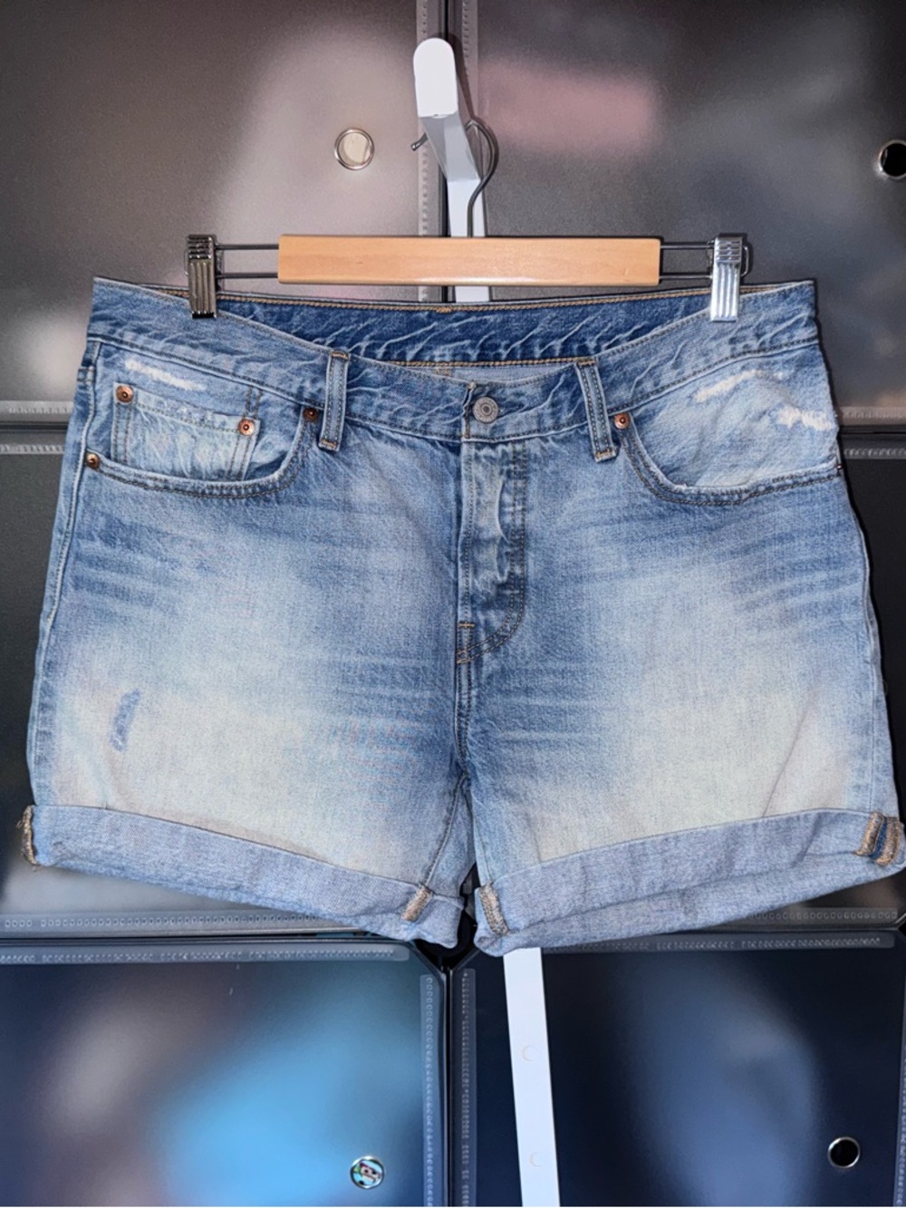 Levi’s 501 CT Cut-Off Jean Demin Shorts Women’s Size 31
